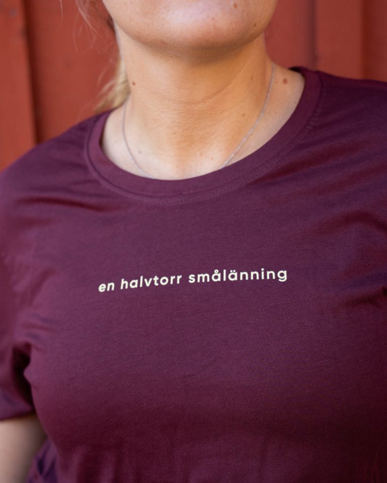 T-shirt Rudu cider – en halvtorr smålänning